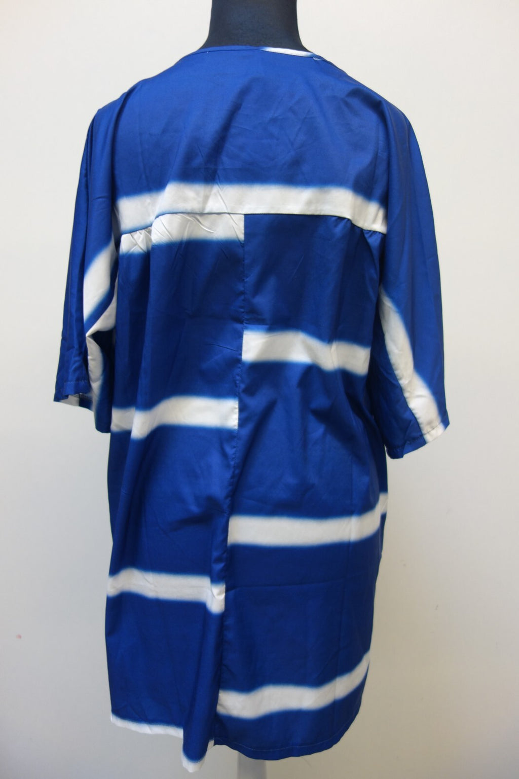 EK3489 Damen T-Shirt, Gr. 4XL, blau/weiß4