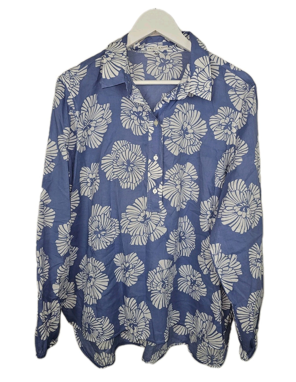 EK9960 Damen Bluse von Marie Lund, blau, Gr.L0