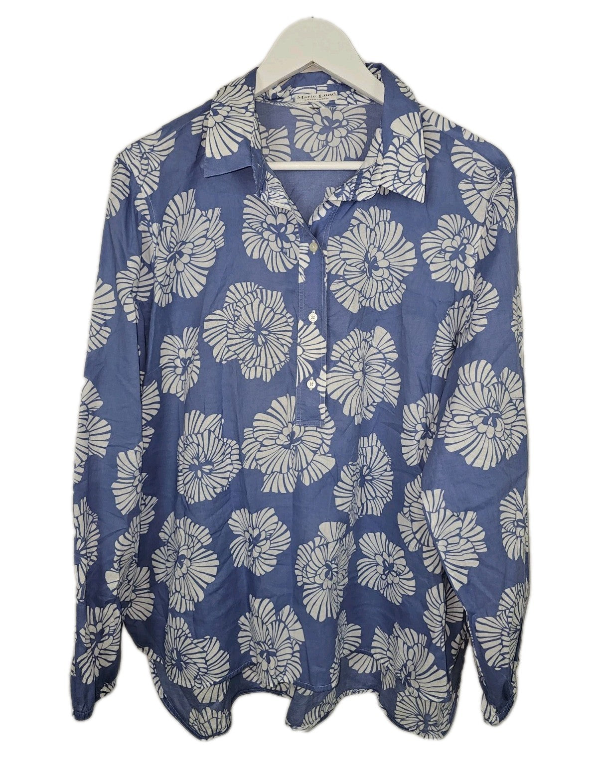 EK9960 Damen Bluse von Marie Lund, blau, Gr.L0