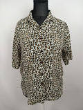 EK2305 Damen Bluse von Prianka´s, leoprint, G. XXL0