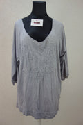 EK1137 Damen Oberteil von my Style, grau, Gr. 50/520