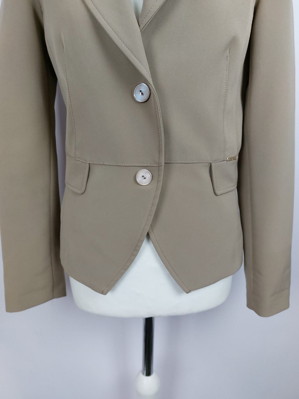 EK0369 Damen Blazer von Volocharter, beigebraun, Gr. 382