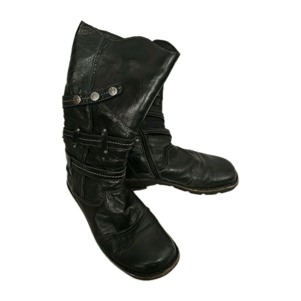 ES772 Damen Stiefel von Camel Active, schwarz, Gr.6 1/2 (39,5)0