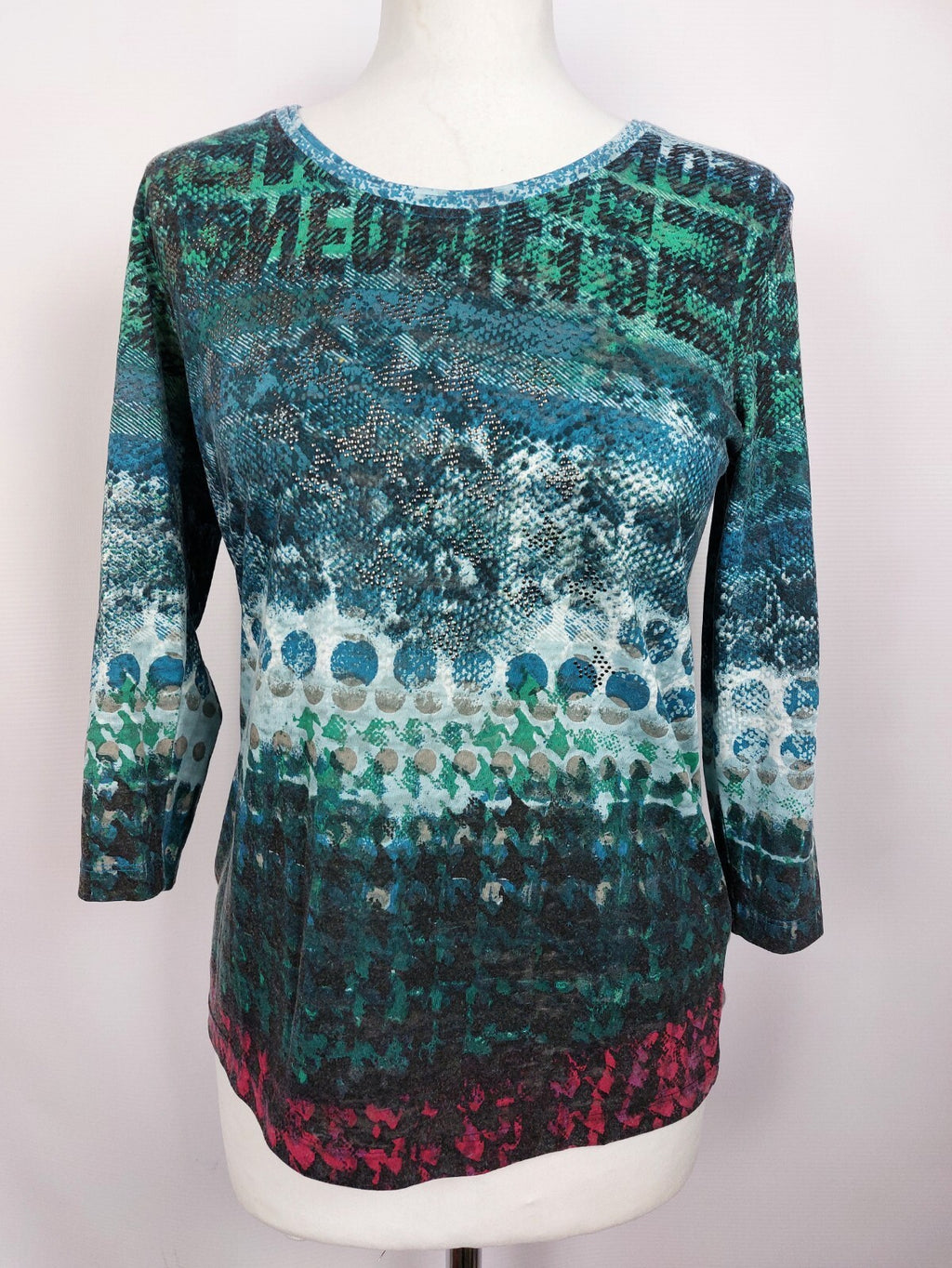 EK4962 Damen Shirt von Olsen, blau, Gr.380