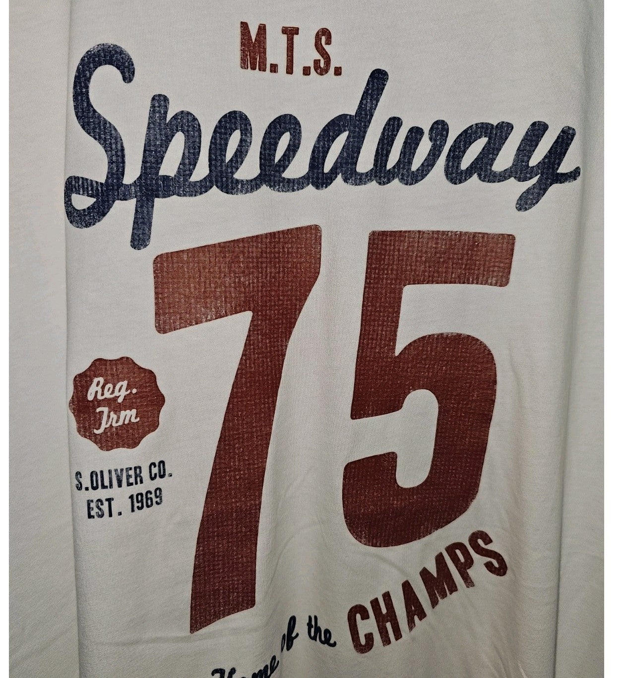 EK11083 Herren T-Shirt von s.Oliver, Weiß, Gr. XXL1