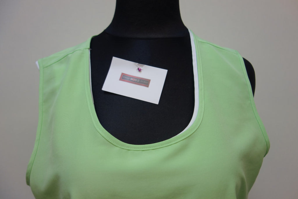 EK3306 Damen Trägershirt, grün, Gr. 521