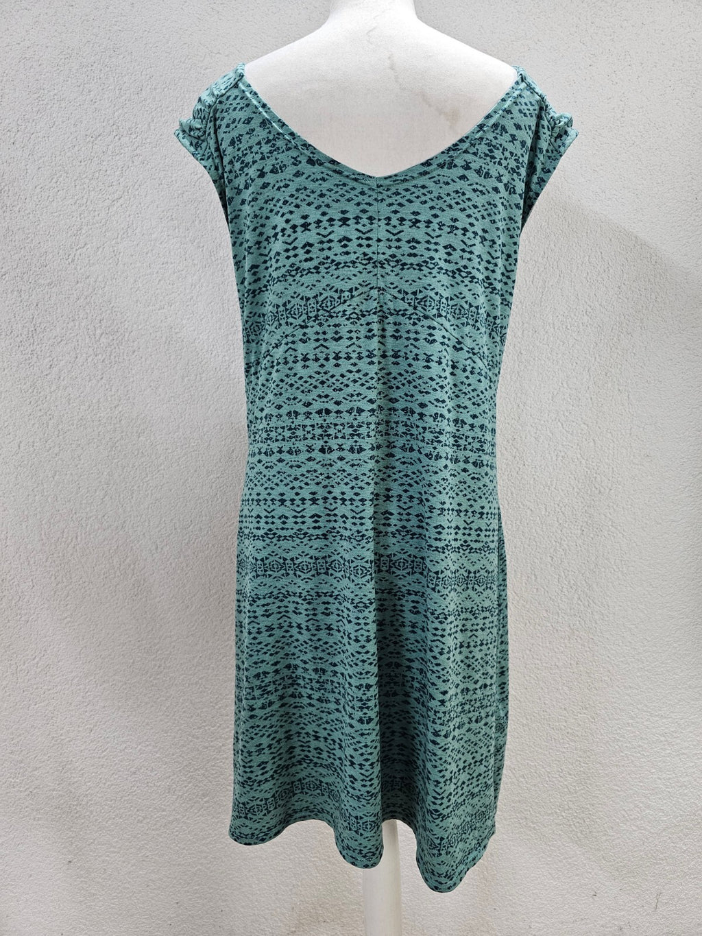 EK5862 Damen Kleid, grün, Gr.L3
