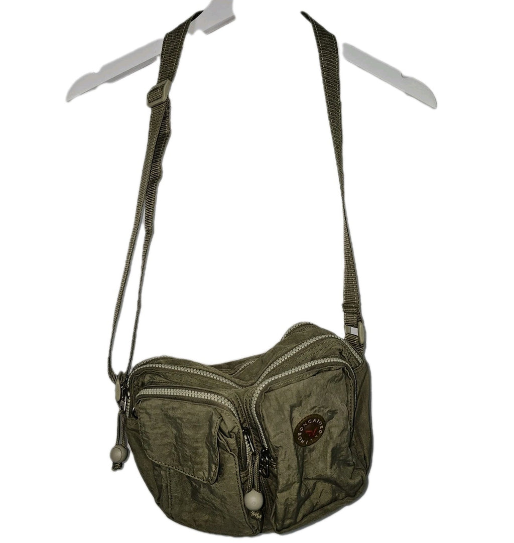 EK9918 Damen Tasche von Valigeria Roncato, grün, kleine Umhängetasche1