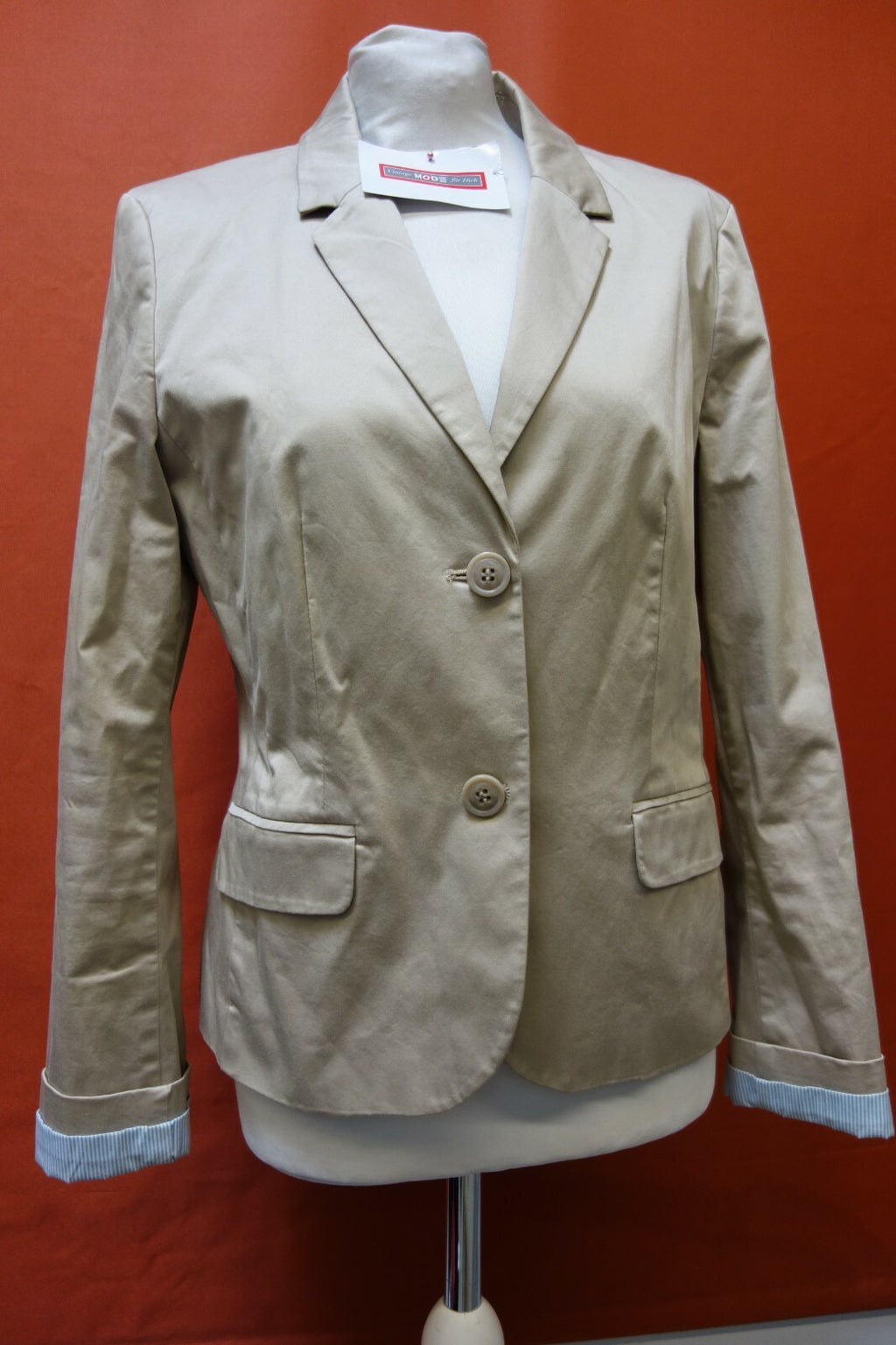 EK0207 Damen Blazer von S.Oliver, beige, 380