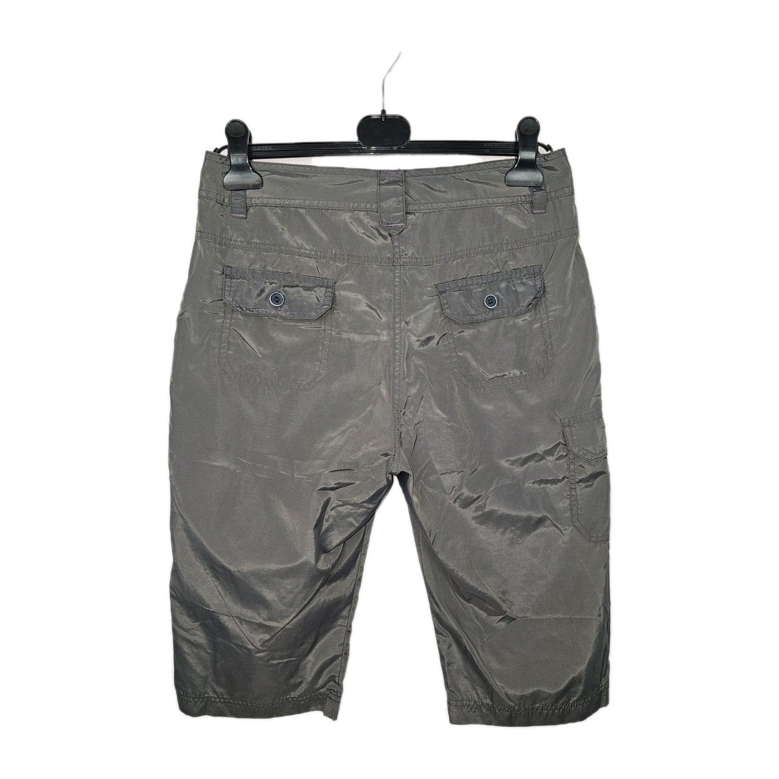 EK9406 Damen Shorts von Double Speed, grau, Gr.S3