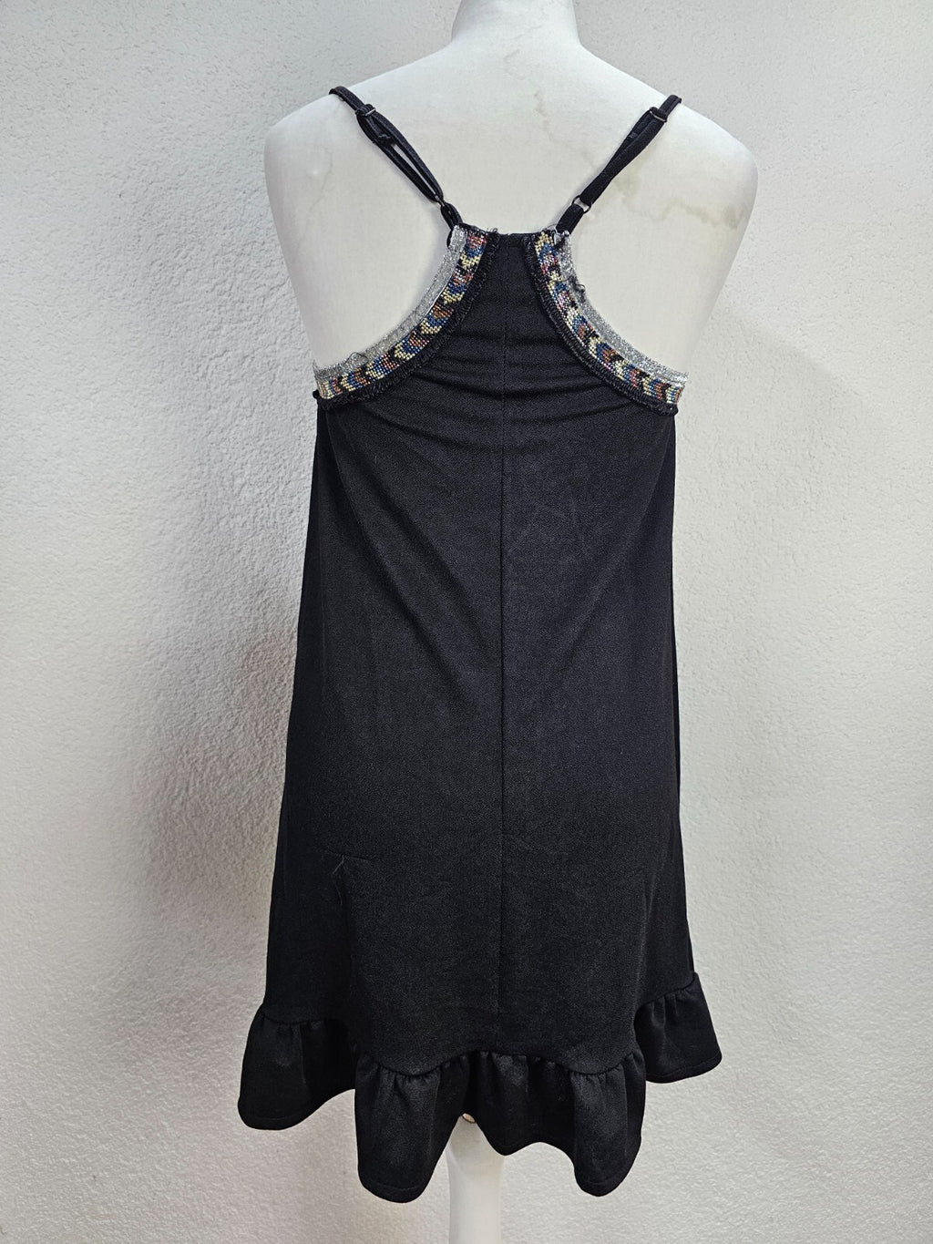 EK5790 Damen Kleid von Gold & Silber, schwarz, Gr.M4