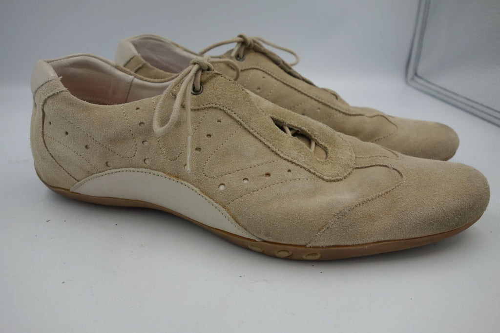 ES0327 Damen Sneaker von Clarks, beige, UK72