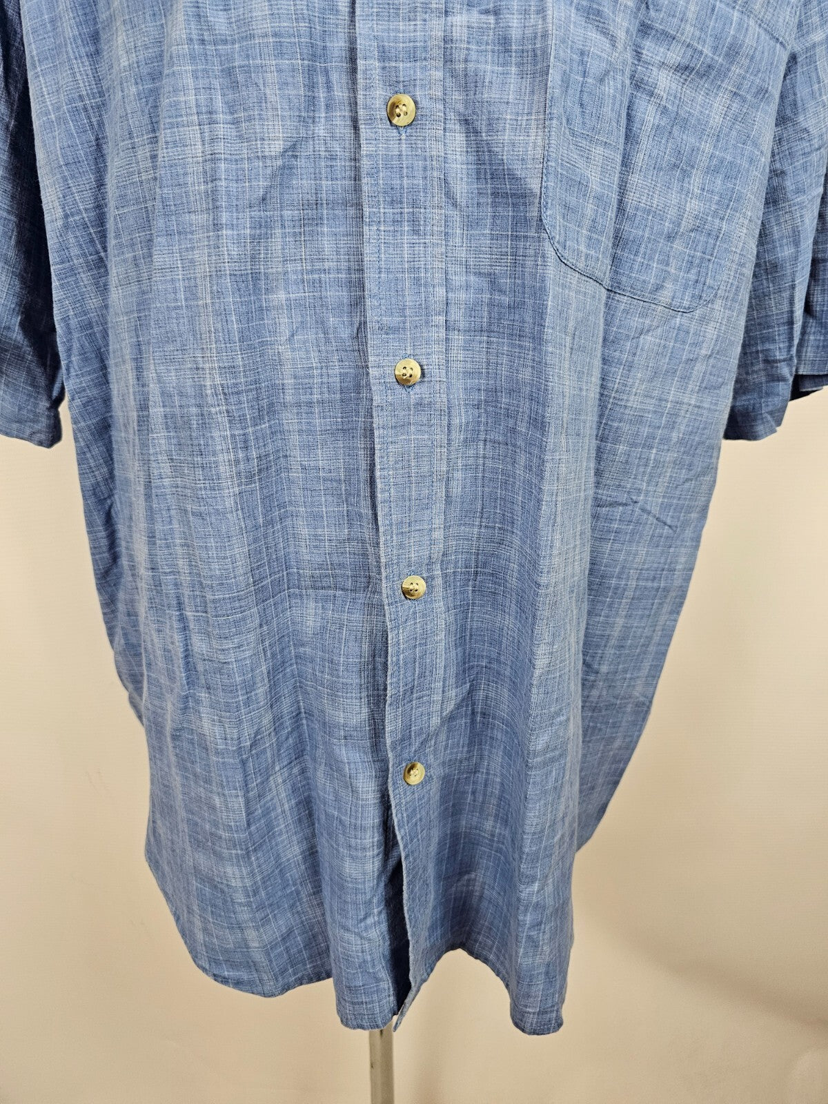 EK5680 Herren Hemd von Woodpecker, blau, Gr. 43/442