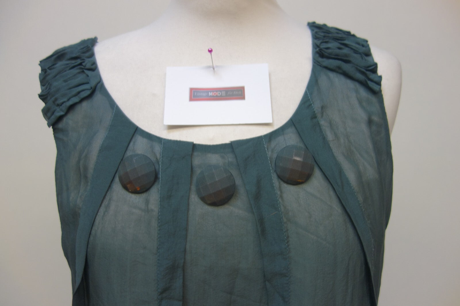 EK2959 Damen Trägershirt von By Growth, grün, Gr.M1