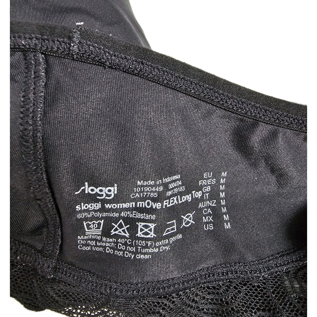 EK10890 Damen Sport Top von Sloggi, Schwarz, Gr. M3
