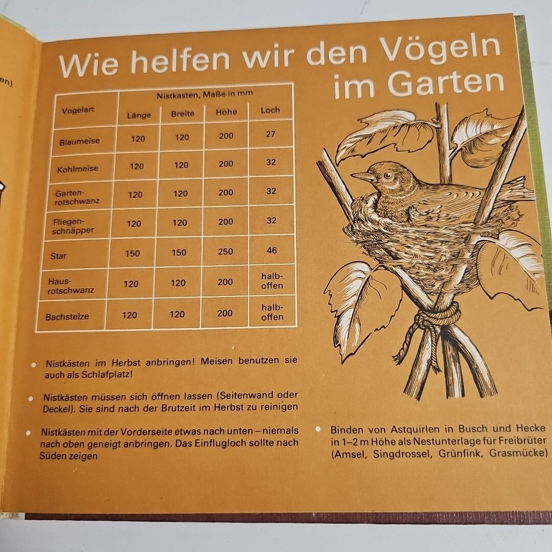 EB1765 Buch: Vögel in unserem Garten, Massny, Helmut Rudolf Arnold Verlag1