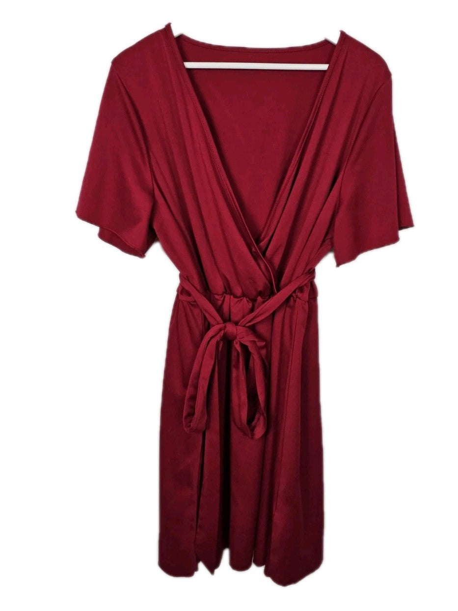 EK4838 Damen Kleid von SheIn, rot, Gr.1XL0