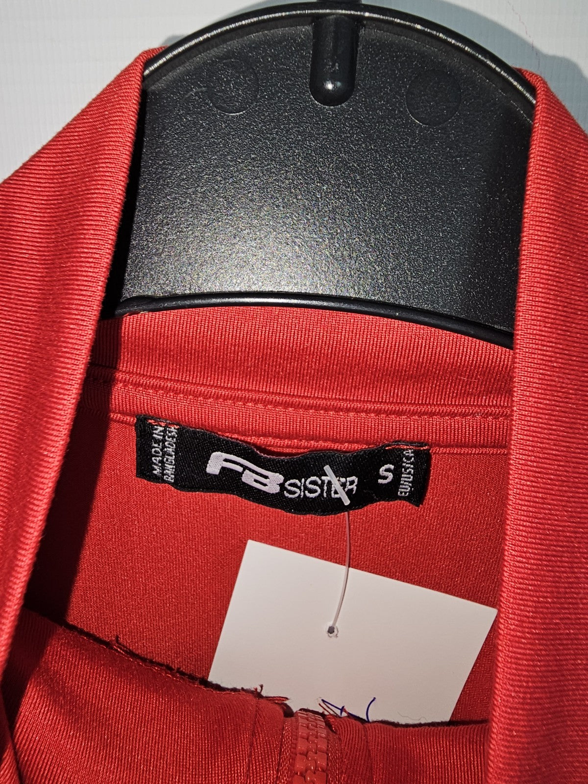 EK8019 Damen Sportjacke von New York, Rot, Gr. S2