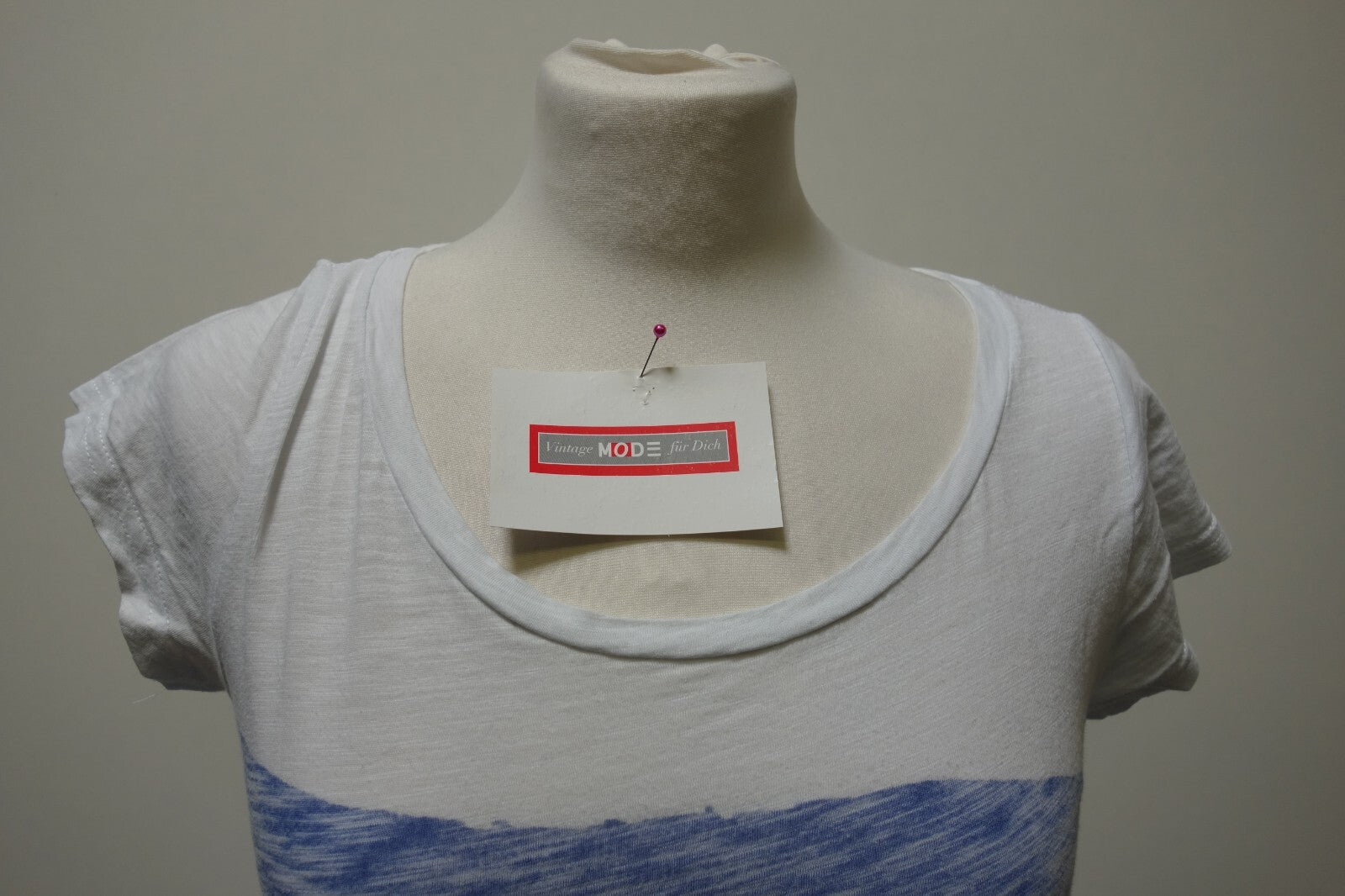 EK0643 Damen T-Shirt von Hilfiger Denim, weiß, Gr. S1