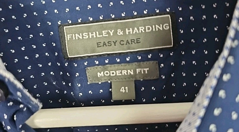 EK9216 Herrenhemd Easy Care Gr.41 Blau1