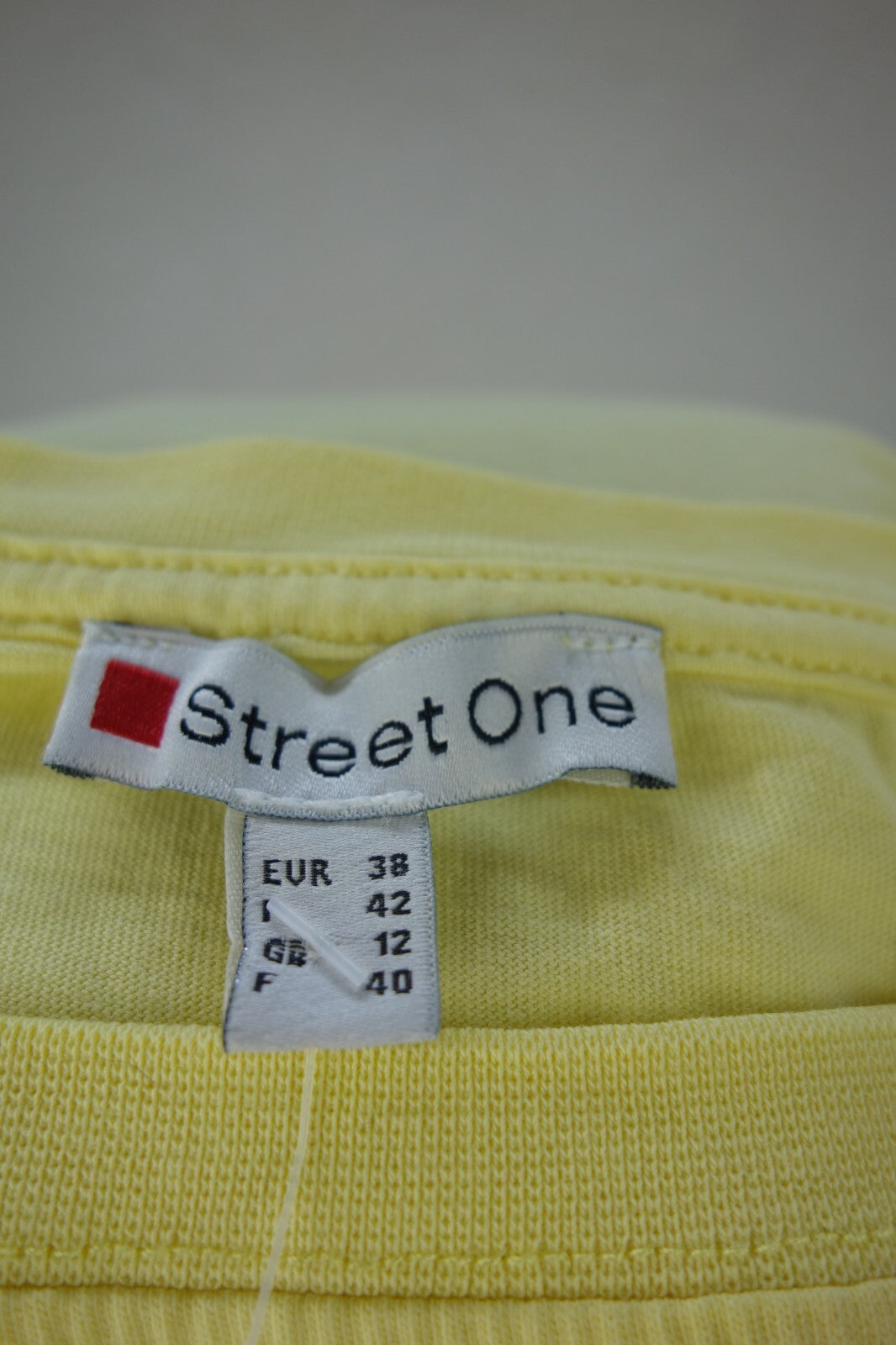 EK4227 Damen T-Shirt von Street One, gelb, Gr. 384