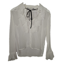 EK8624 Damen Bluse von Zara, Weiß, Gr. S0