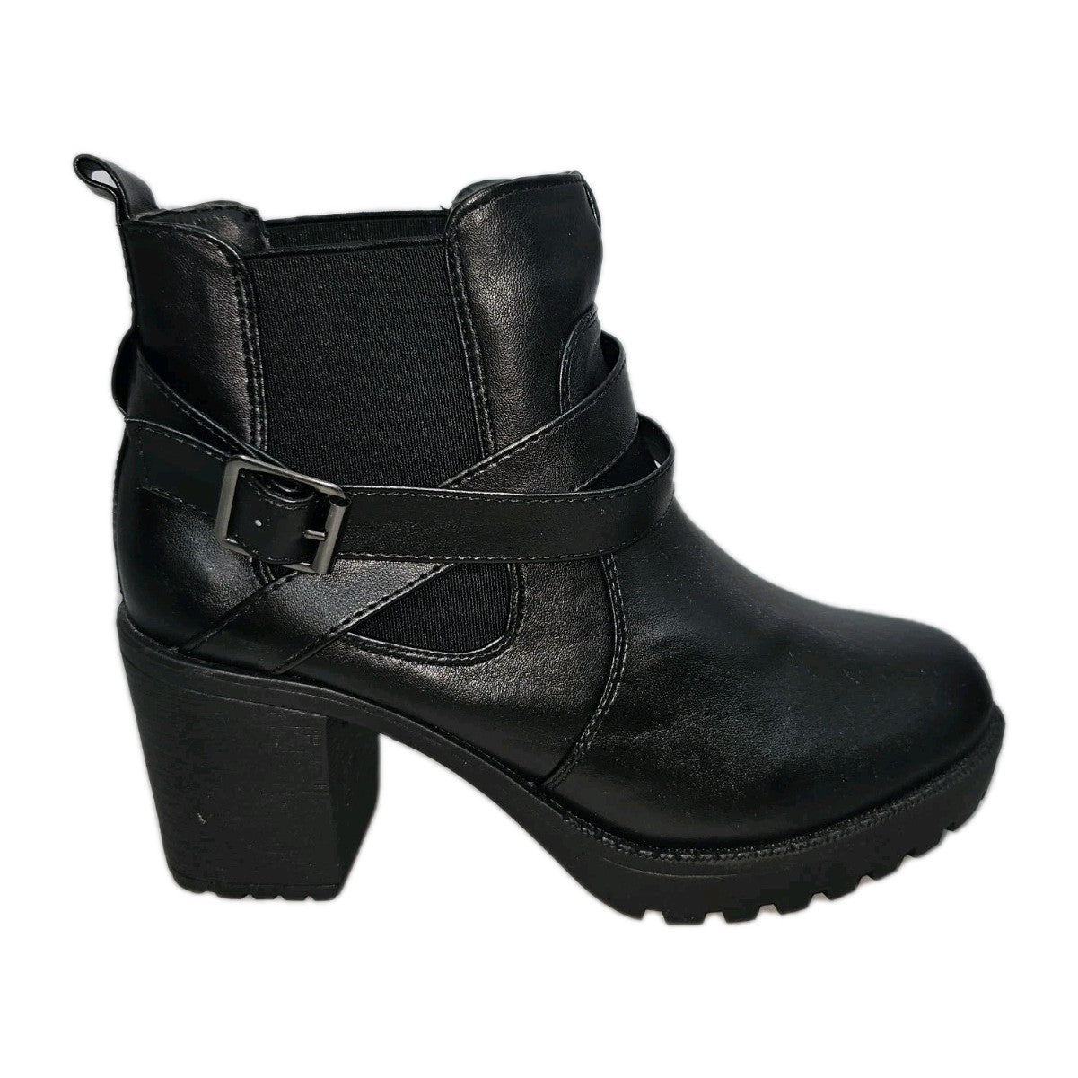 ES790 Damen Stiefelette von Rainbow, schwarz, Gr.392