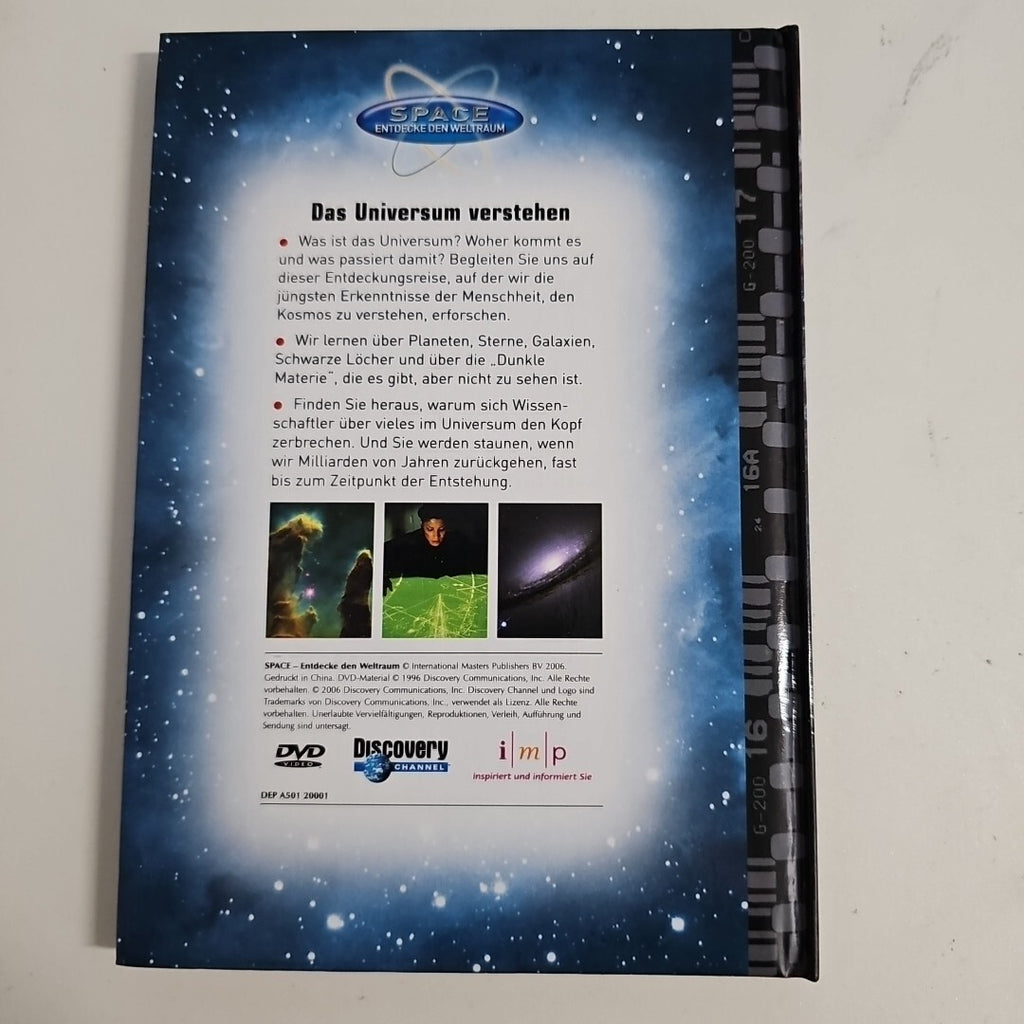 EB506 DVD Das Universum Verstehen Ink. Buch siehe Bild Warenkorb spart Versand3