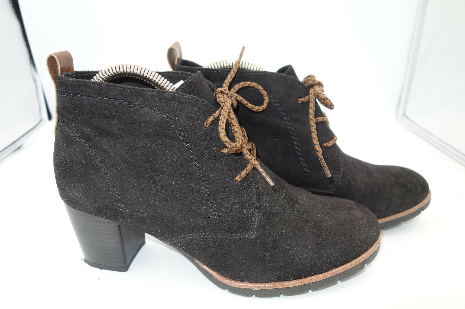 ES0423 Damen Stiefeletten von Marco Tozzi, schwarz, 381
