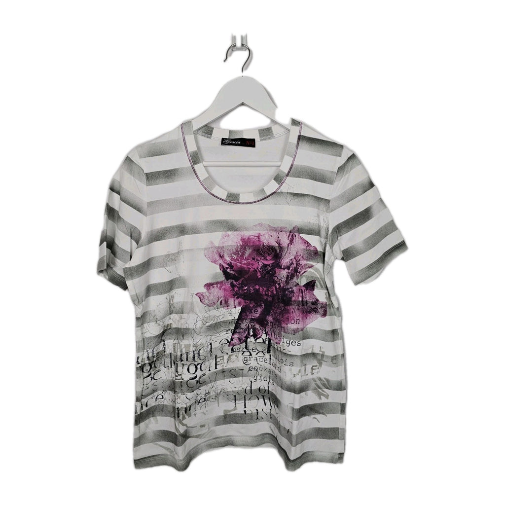 EK9201 Damen Bluse von Gracia, Weiß, Gr. 420