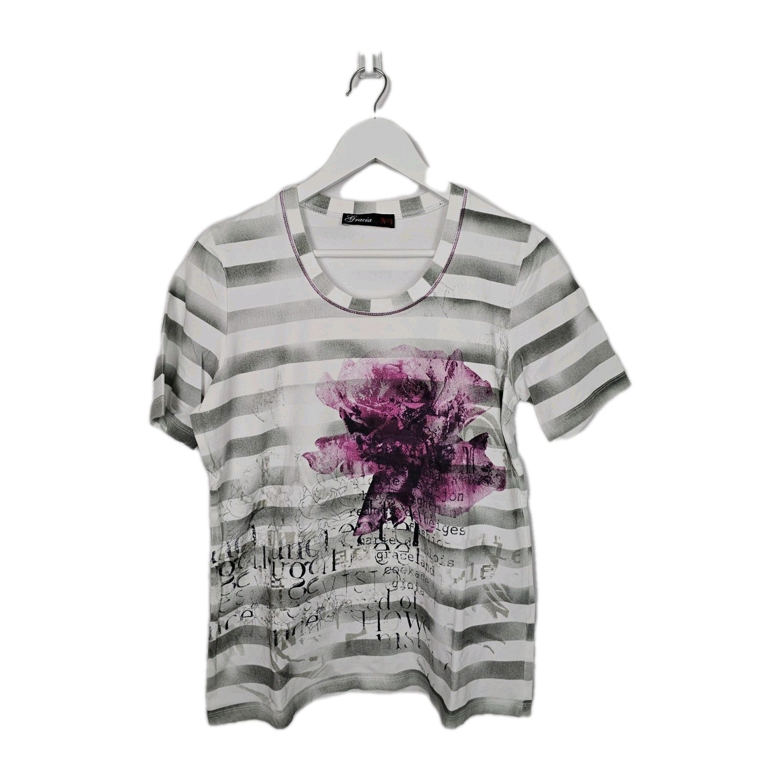 EK9201 Damen Bluse von Gracia, Weiß, Gr. 420