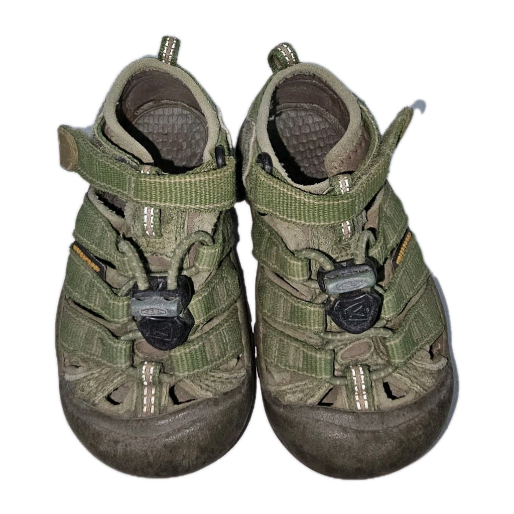 ES908 Jungen Sandale von Keen, grün, Gr.24 (Größentabelle)1
