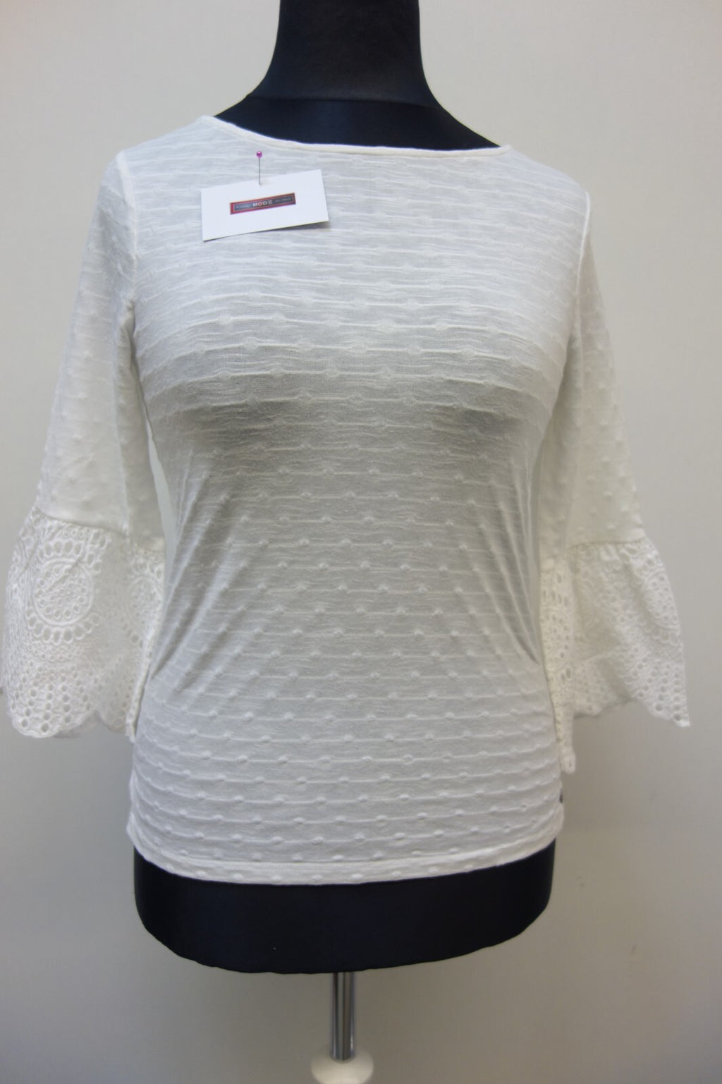 EK3742 Weißer Pullover von Garcia 0
