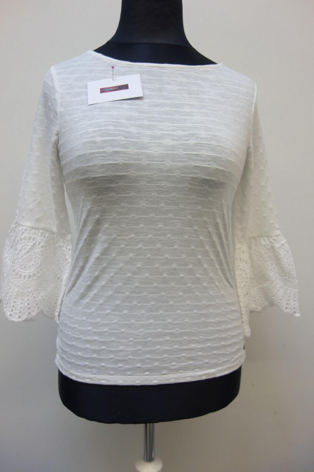 EK3742 Weißer Pullover von Garcia 0