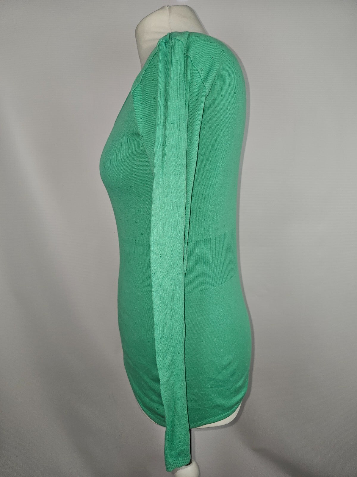 EK3691 Damen Langarmshirt von NoaNoa, grün, Gr.XS3
