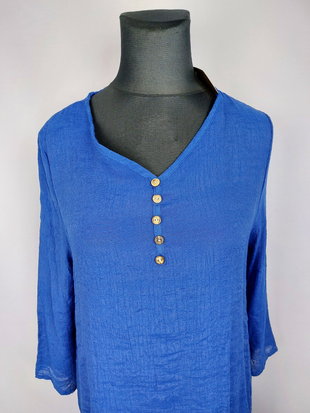 EK0016 Damen Kleid von Dayou, Royalblau, Gr. 4XL1