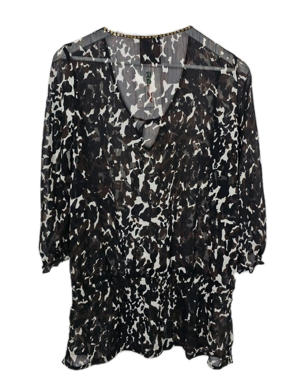 EK9327 Damen Kleid von Fashion Safari, Braun, Gr. 363
