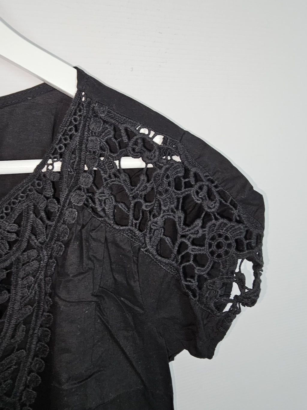 EK8391 Damen Bluse von Rainbow, Schwarz,  Gr. 384