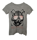 EK0764 Jungen/mädchen Tshirt von Chapter Young, Grau, Gr.134/1400