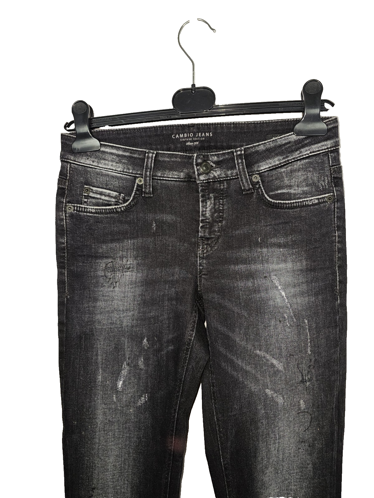 EK8567 Damen Jeans von Cambio, Schwarz, Gr. 341