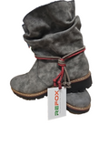Es705 Winter Stiefelette Rieker Gefüttert Grau Gr 40 wie neu0