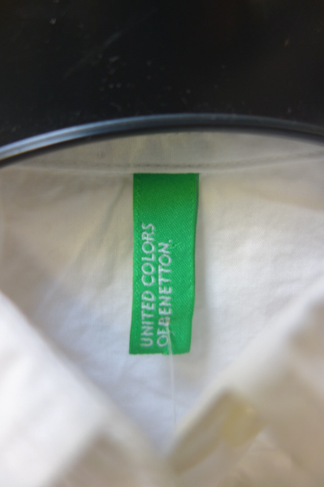 EK3851 Mädchen Bluse von Benetton, weiß, Gr. 822