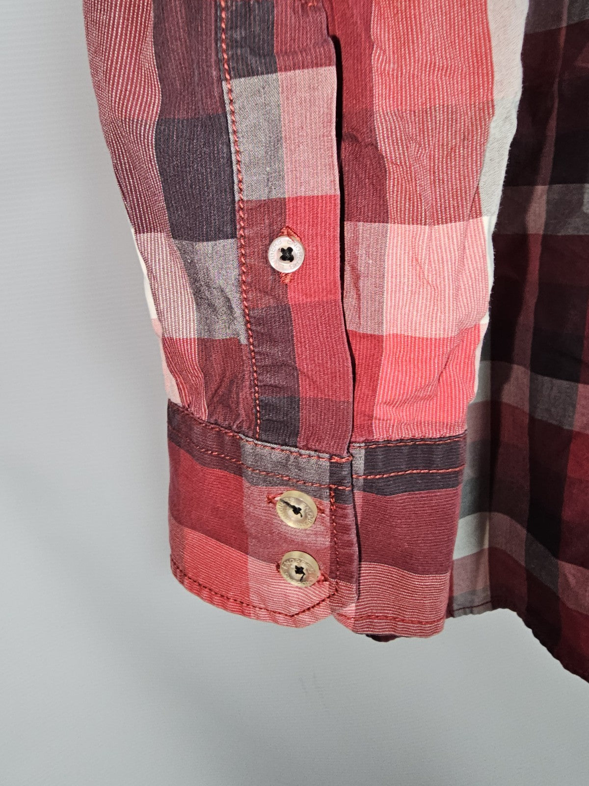 EK7755 Herren Hemd von Engbers, rot, Gr.L (41/42)3