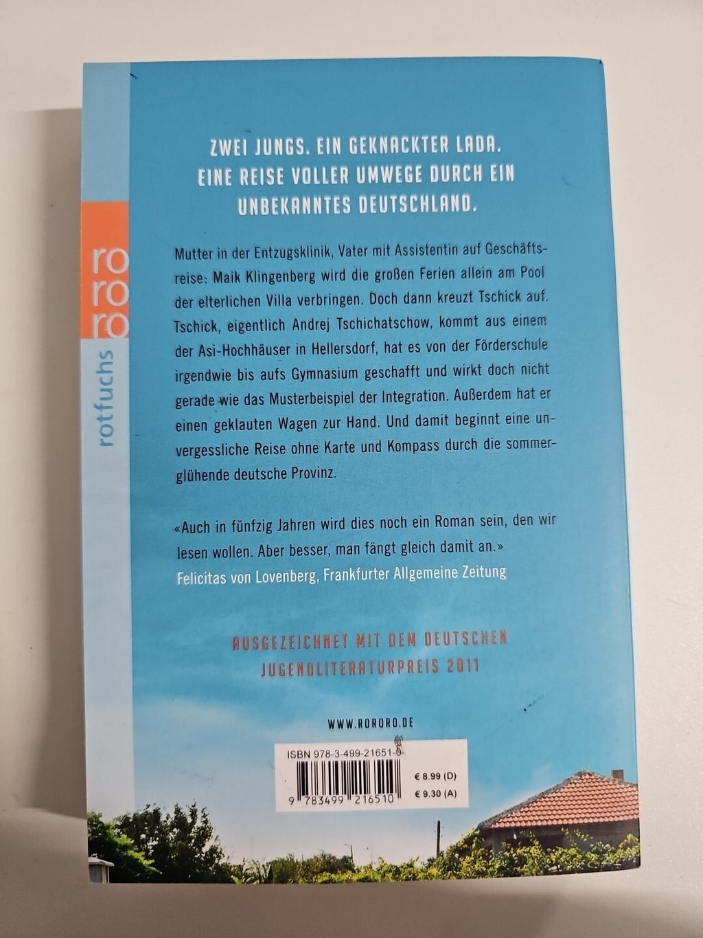 EB1250 Tschick von Wolfgang Herrndorf (2012, Taschenbuch)1