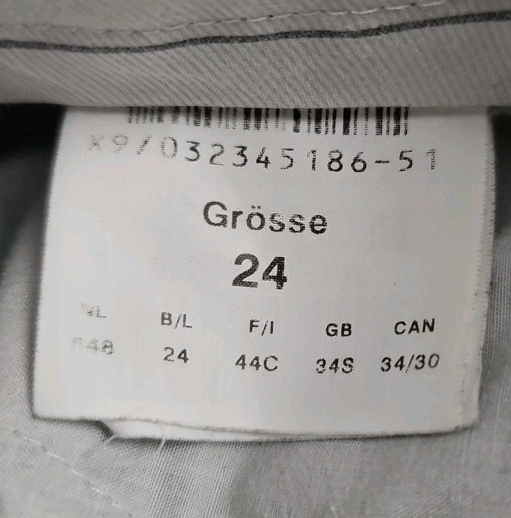 EK9771 Damen Hose Crespucci Gr.24 Grau3