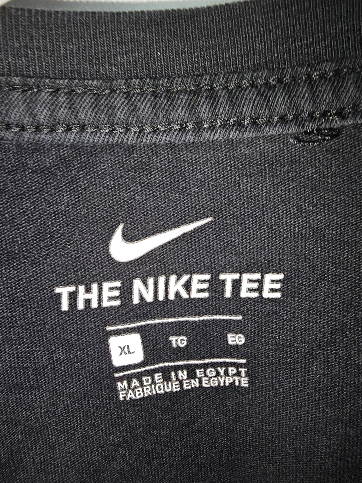 EK10268 Damen T-Shirt von Nike, schwarz, Gr.XL2