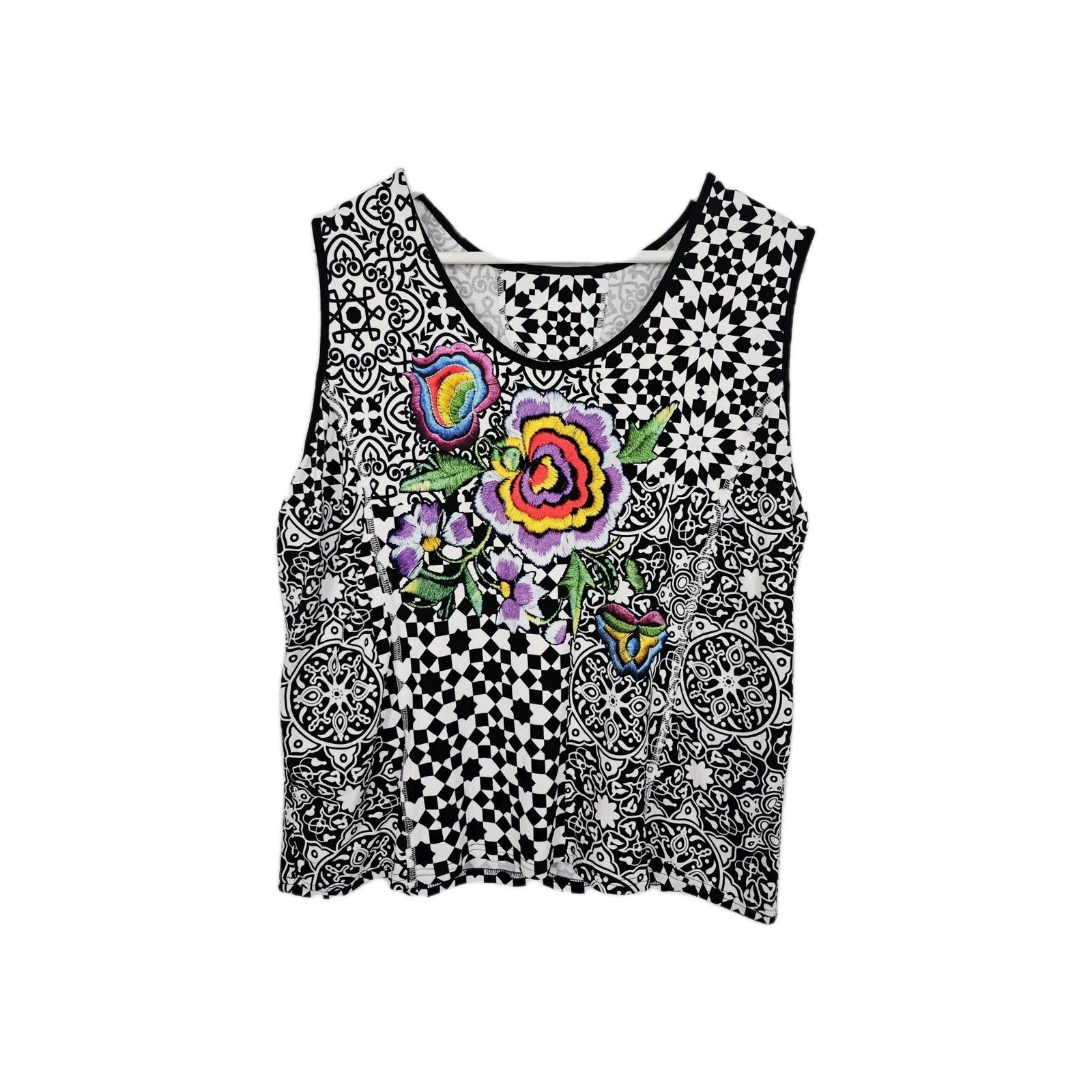 EK10327 Damen T-Shirt New Jersey Gr.XXL Schwarz0