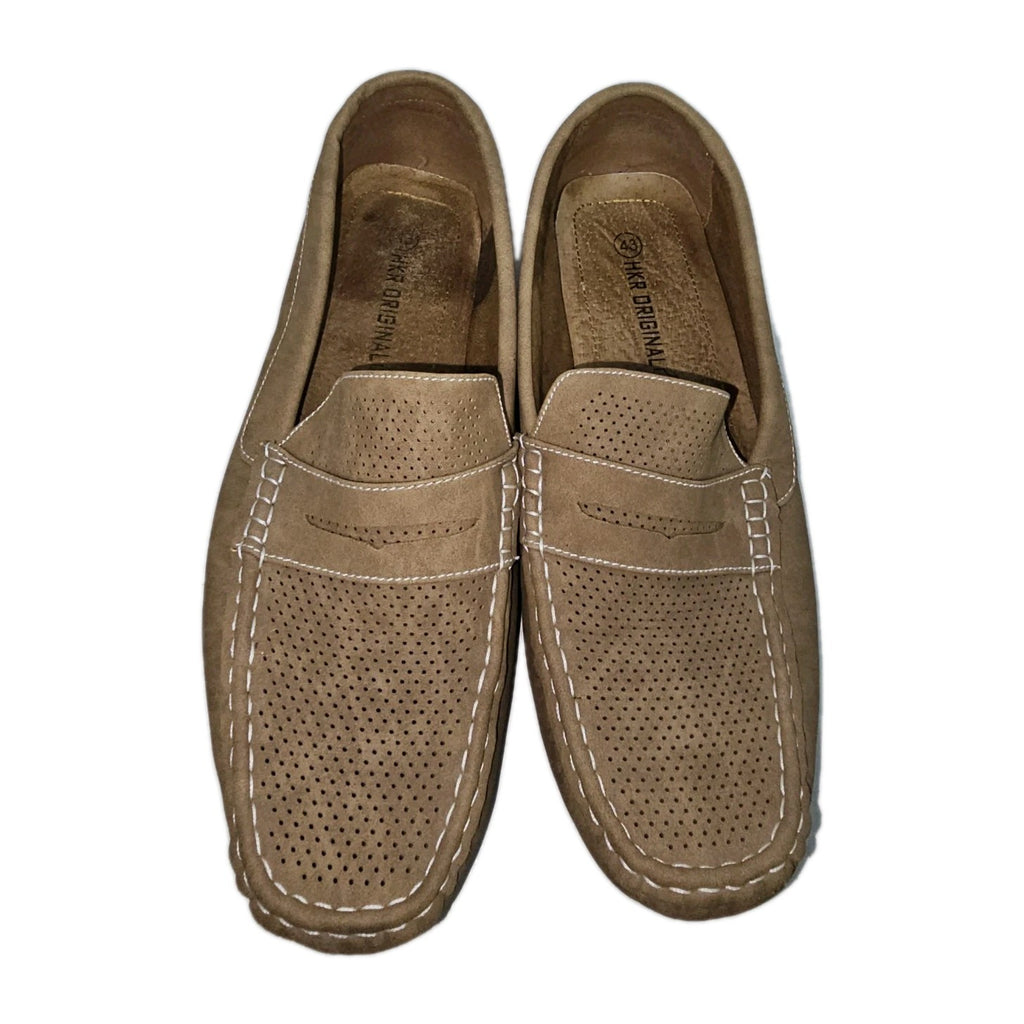 ES856 Herren Halbschuh von HKR Original, braun, Gr.431