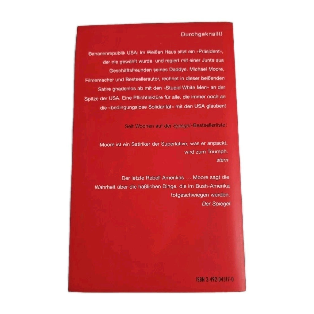 EB4001 Stupid White Men von Michael Moore (2003, Taschenbuch, Deutsch)1