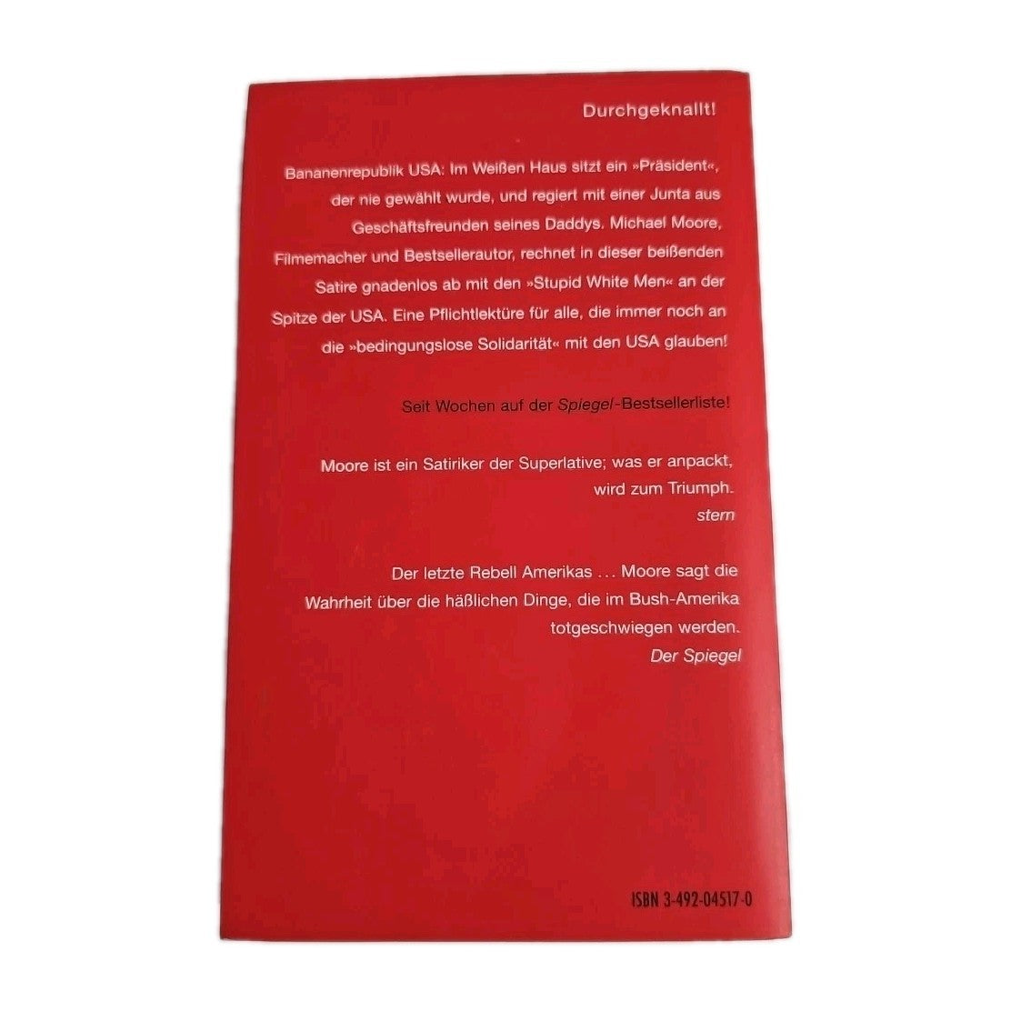 EB4001 Stupid White Men von Michael Moore (2003, Taschenbuch, Deutsch)1
